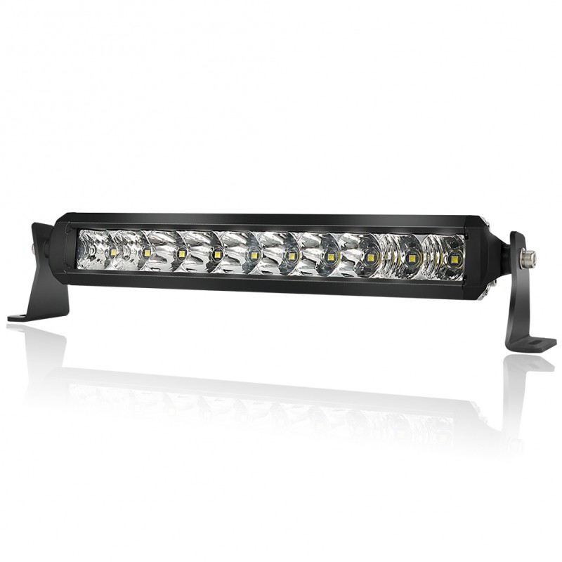 10"INCH 104W SLIM ROW LED WORK LIGHT BAR FRONT TOPBUMPER OFFROAD LAMP 4WD 12'' 
